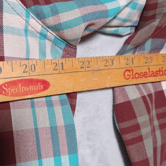 Burton DRYRIDE Men’s Plaid Button Up Shirt Large Moisture Wicking Outdoor Layer - Picture 12 of 13